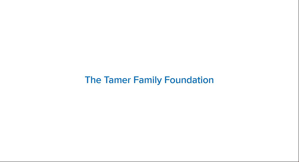 Logotipo de la Fundación The Tamer Family