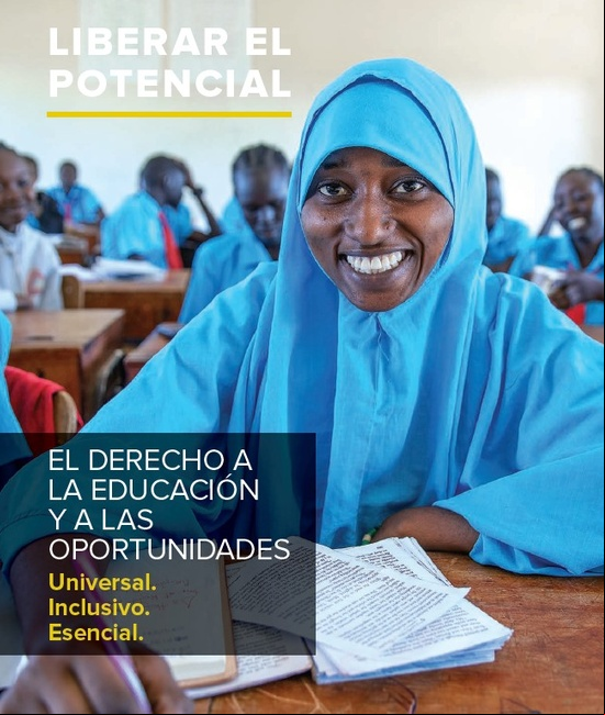 Portada del Informe de educación de 2023